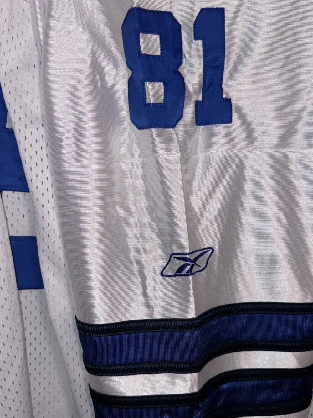 Reebok Onfield Terrell Owens Dallas Cowboys 81 Jersey Tagged 52 - Picture 4 of 6
